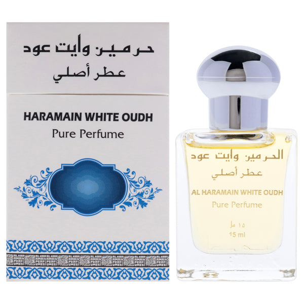 Al Haramain White Oudh by Al Haramain for Unisex - 0.5 oz Parfum Oil Rollerball