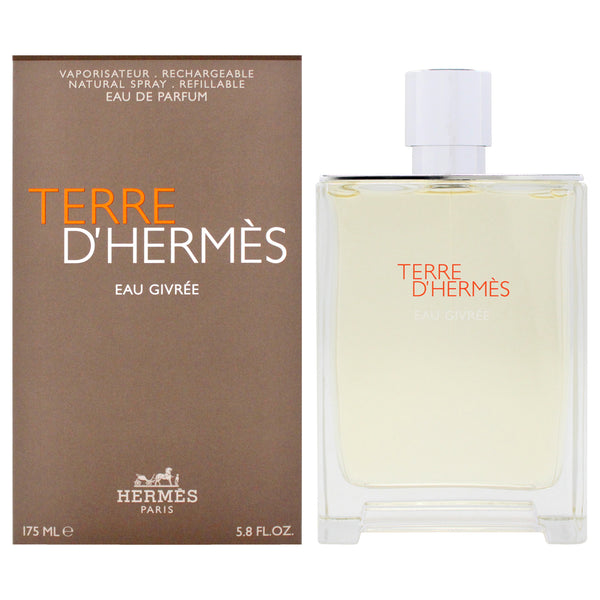 Hermes Terre DHermes Eau Givree by Hermes for Men - 5.8 oz EDP Spray (Refillable)