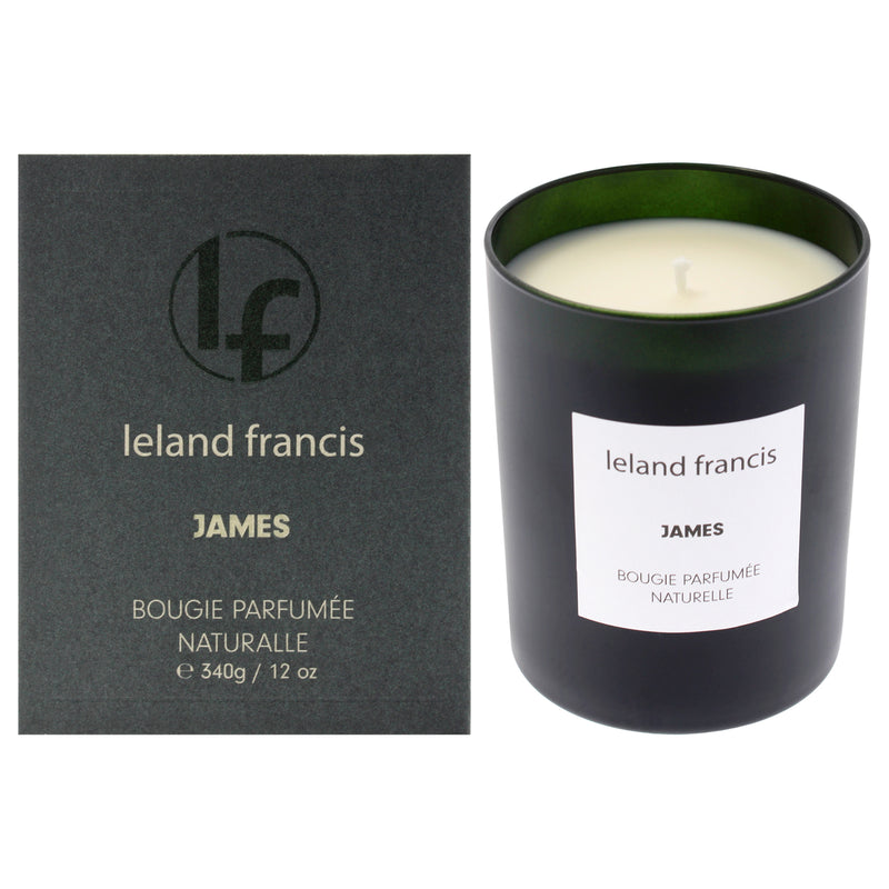 Scented Candle - James by Leland Francis for Unisex - 12 oz Candle