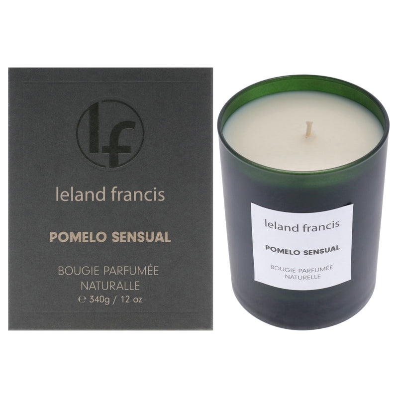 Scented Candle - Pomelo Sensual by Leland Francis for Unisex - 12 oz Candle