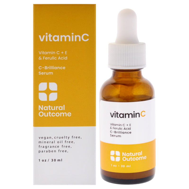 Natural Outcome Vitamin C C-Brillance Serum by Natural Outcome for Women - 1 oz Serum