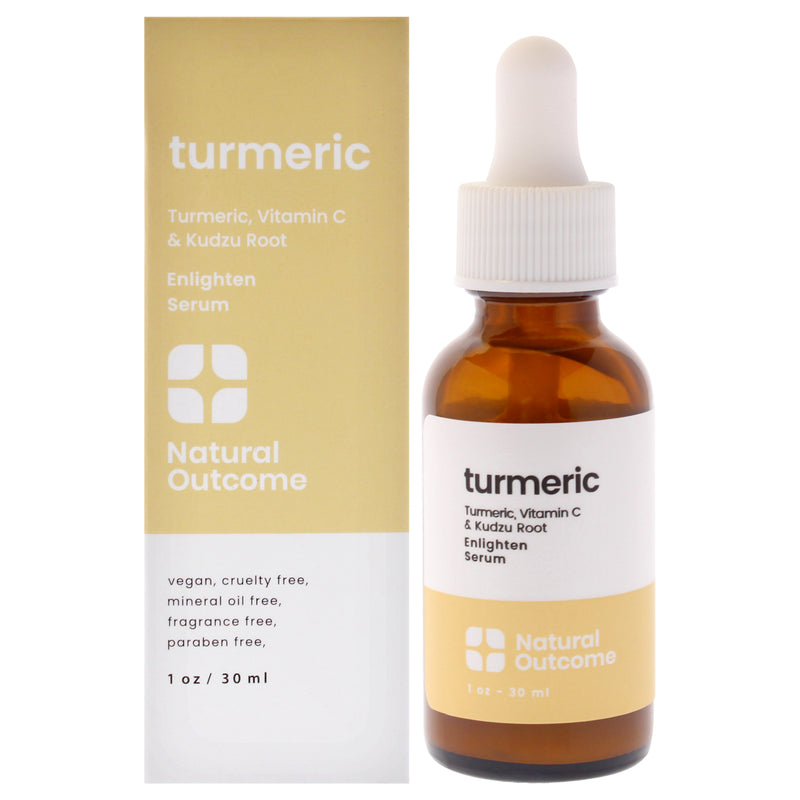 Natural Outcome Turmeric Enlighten Serum by Natural Outcome for Women - 1 oz Serum