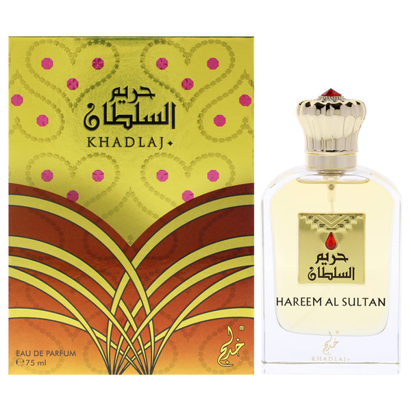 Khadlaj Hareem Al Sultan Gold by Khadlaj for Women - 2.5 oz EDP Spray