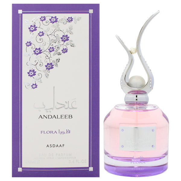 Lattafa Asdaaf Andaleeb Flora by Lattafa for Women - 3.4 oz EDP Spray
