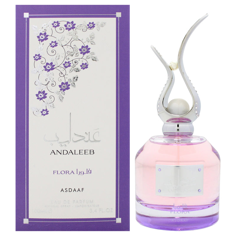 Lattafa Asdaaf Andaleeb Flora by Lattafa for Women - 3.4 oz EDP Spray
