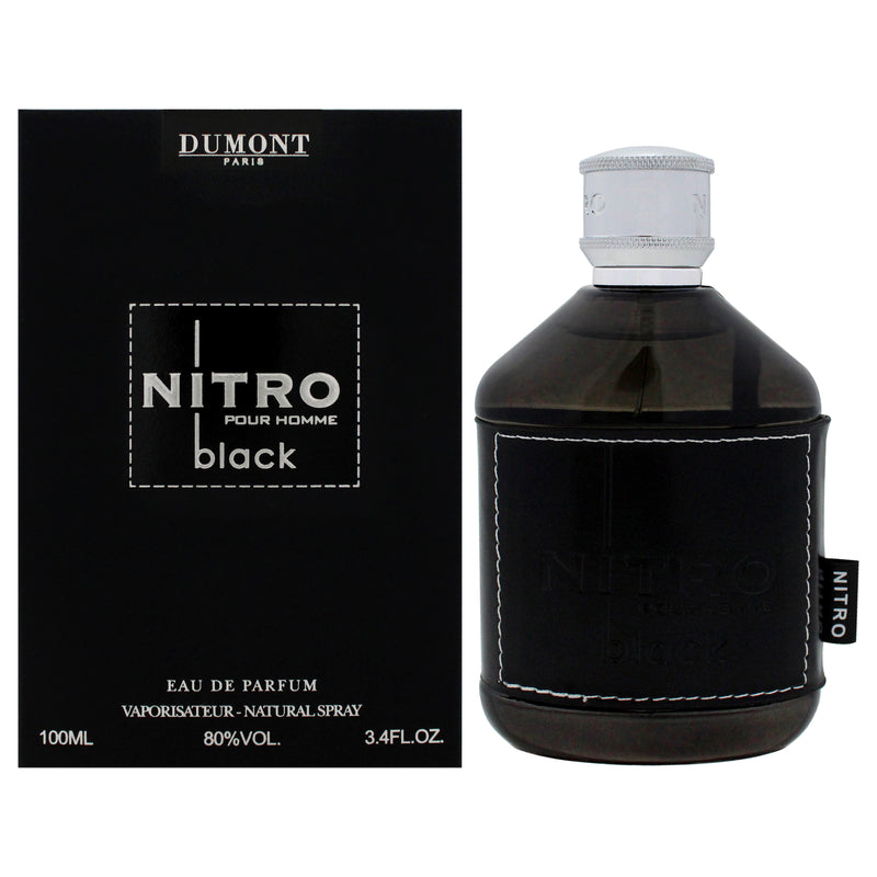 Dumont Nitro Black by Dumont for Men - 3.4 oz EDP Spray