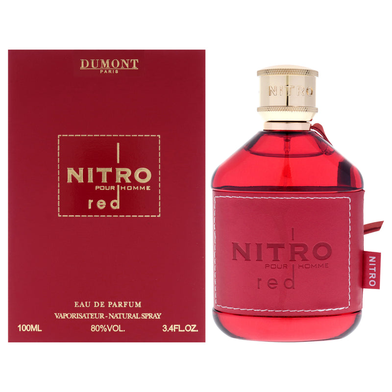 Dumont Nitro Red by Dumont for Men - 3.4 oz EDP Spray