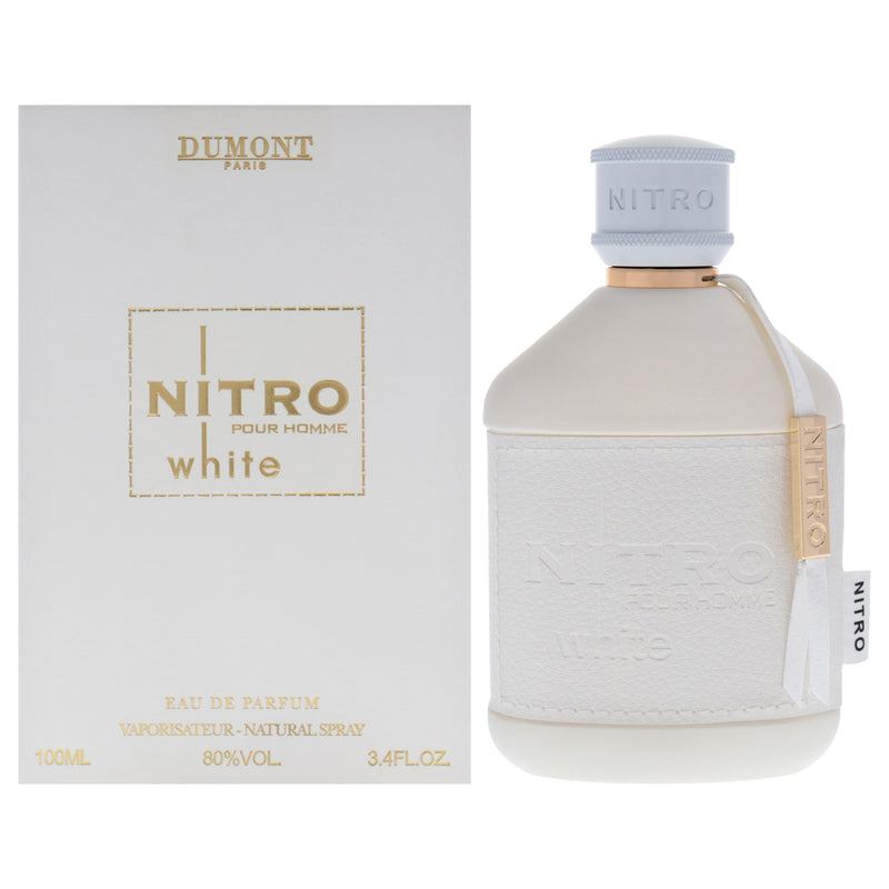 Dumont Nitro White by Dumont for Men - 3.4 oz EDP Spray