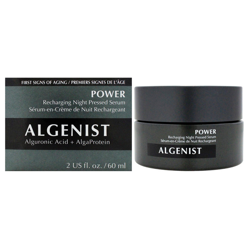 Algenist Power Recharging Night Pressed Serum by Algenist for Women - 2 oz Serum