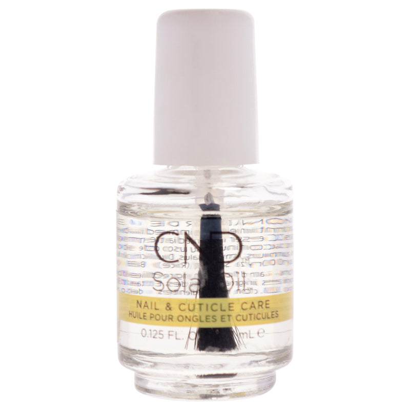 Solar Oil Nail and Cuticle Conditioner by CND for Women - 0.125 oz Nail Oil