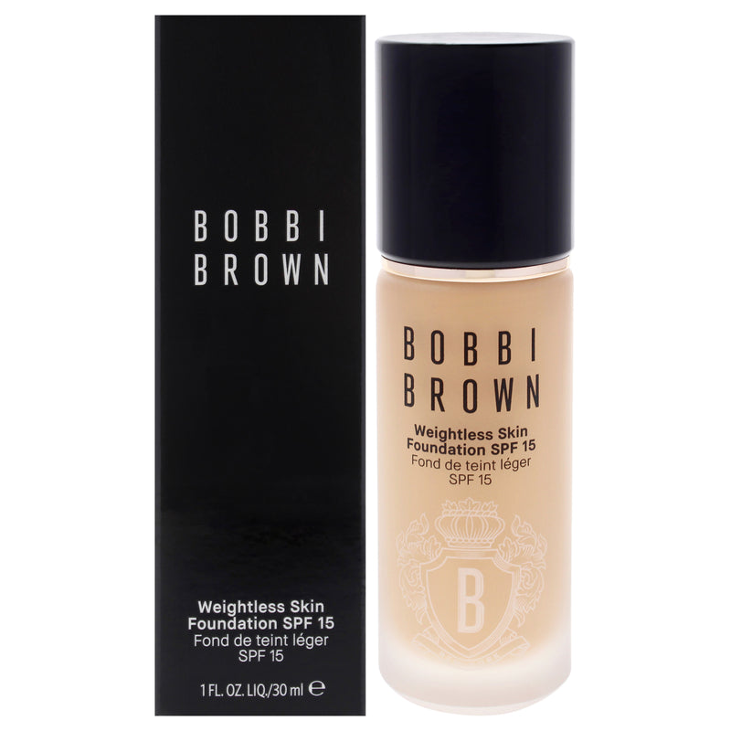 Bobbi Brown Weightless Skin Foundation SPF 15 - W-056 Warm Natural by Bobbi Brown for Women - 1 oz Foundation