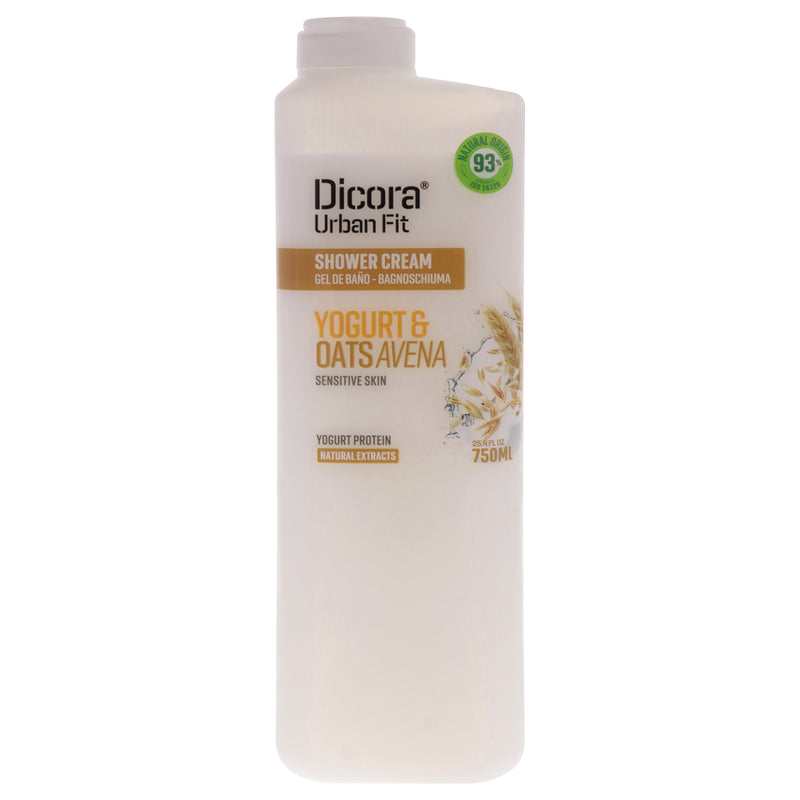Dicora Urban Fit Shower Cream - Protein Yogurt and Oats Avena by Dicora Urban Fit for Unisex - 25.4 oz Shower Cream