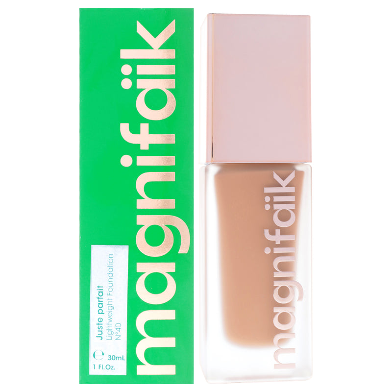 Magnifaik Lightweight Foundation - 40 Dark Skin by Magnifaik for Women - 1 oz Foundation