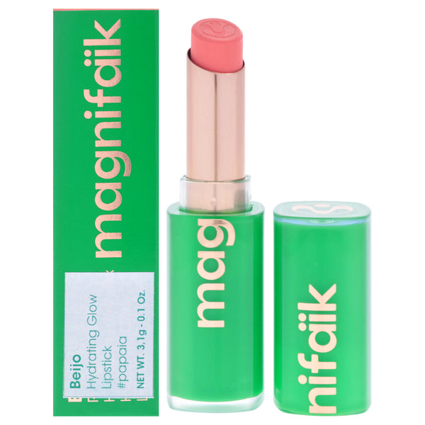 Magnifaik Hydrating Glow Lipstick - Papaia by Magnifaik for Women - 0.1 oz Lipstick