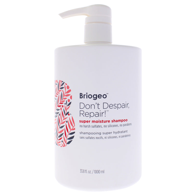Briogeo Dont Despair Repair Super Moisture Shampoo by Briogeo for Unisex - 33.8 oz Shampoo