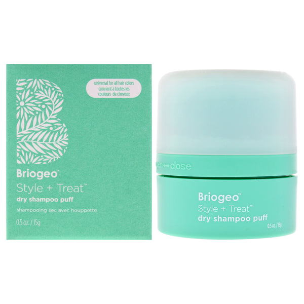 Briogeo Style Plus Treat Dry Shampoo Puff Mattifying Powder - Universal by Briogeo for Unisex - 0.5 oz Dry Shampoo