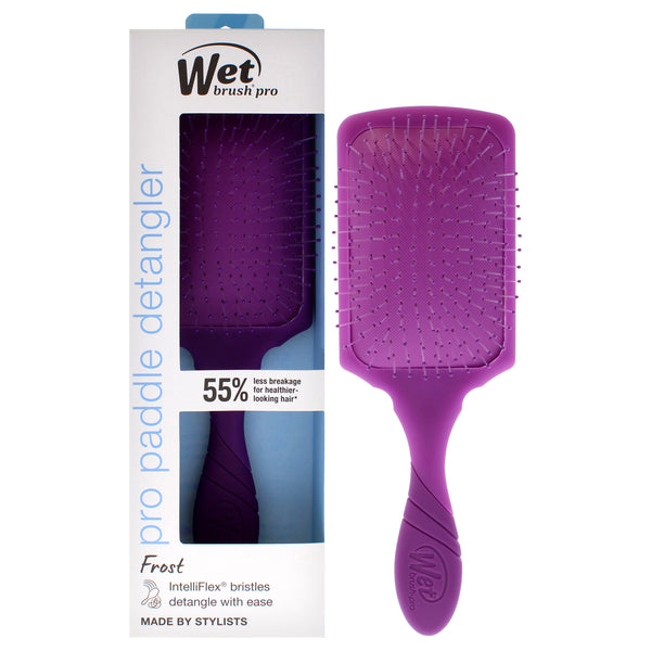 Wet Brush Pro Paddle Detangler Brush - Frost Purple by Wet Brush for Unisex - 1 Pc Hair Brush