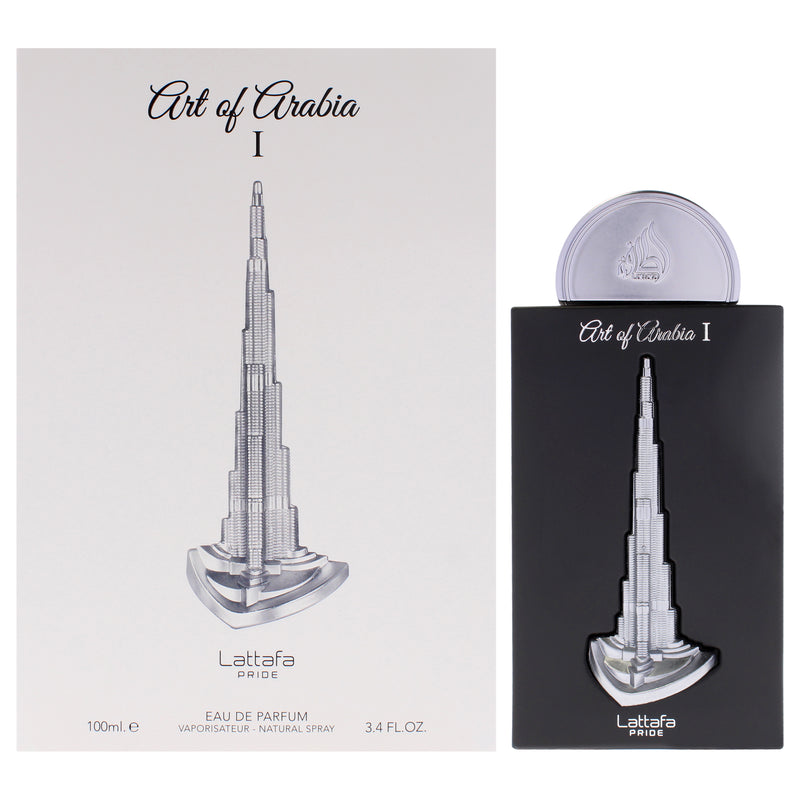 Lattafa Pride - Art Of Arabia I by Lattafa for Unisex - 3.4 oz EDP Spray