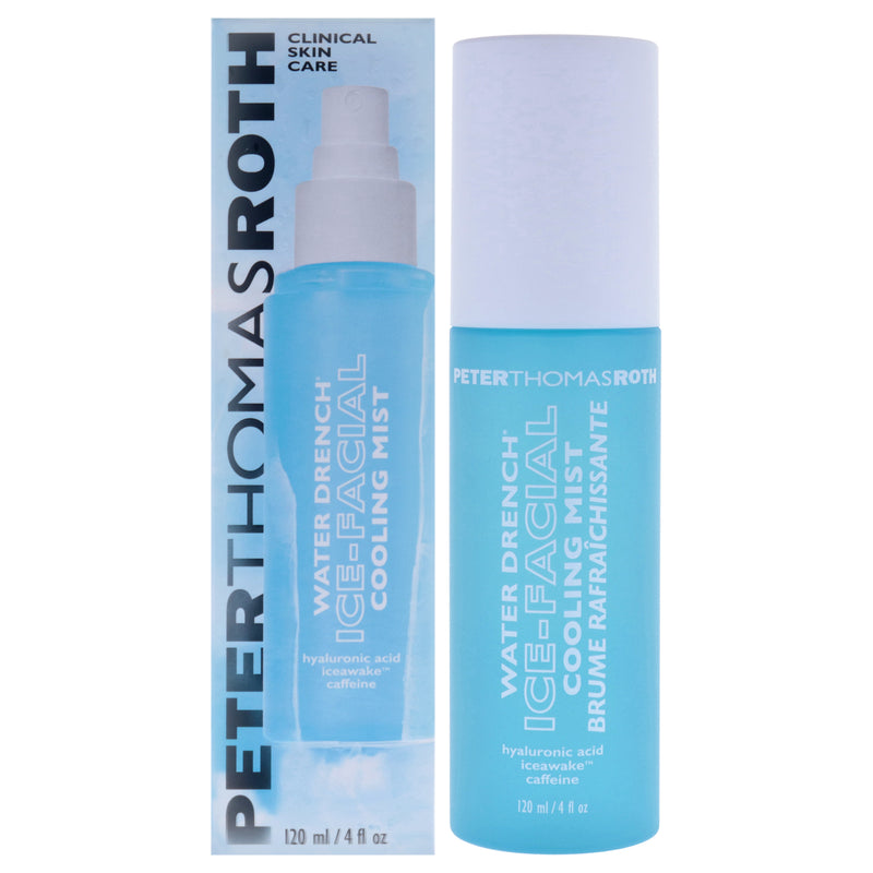 Peter Thomas Roth Water Drench Ice-Facial Cooling Mist by Peter Thomas Roth for Unisex - 4 oz Mist