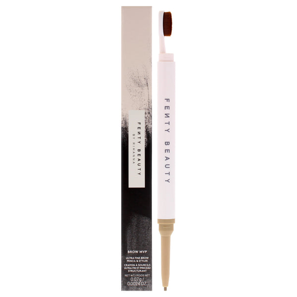 Fenty Beauty Brow MVP Ultra Fine Brow Pencil and Styler - Light Blonde by Fenty Beauty for Women - 0.002 oz Eyebrow Pencil