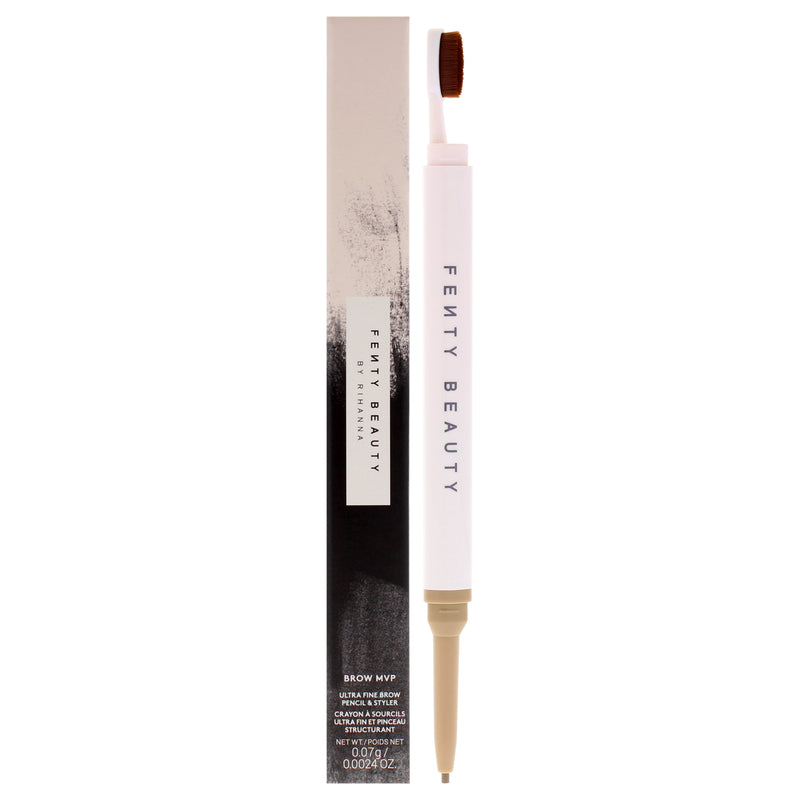 Fenty Beauty Brow MVP Ultra Fine Brow Pencil and Styler - Light Blonde by Fenty Beauty for Women - 0.002 oz Eyebrow Pencil