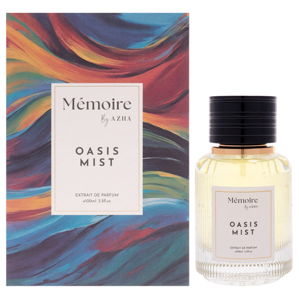 Memoire Collection - Oasis Mist by Azha for Men - 3.3 oz Extrait de Parfum Spray