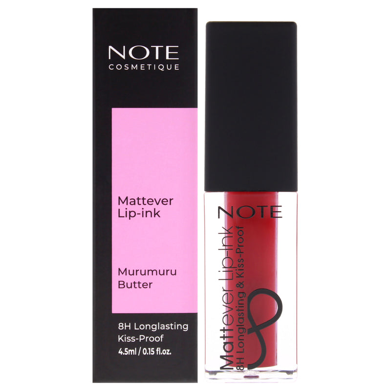 Note Cosmetique Mattever Lip-Ink - 14 Unpredictable Red by Note Cosmetique for Women - 0.15 oz Lipstick