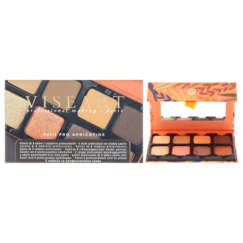 Viseart Paris Petit Pro Eyeshadow Palette - Apricotine by Viseart Paris for Women - 0.28 oz Eye Shadow