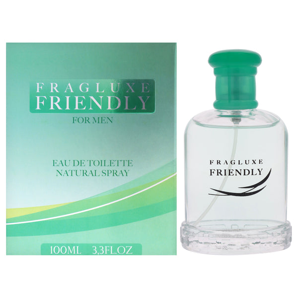Fragluxe Friendly by Fragluxe for Men - 3.3 oz EDT Spray