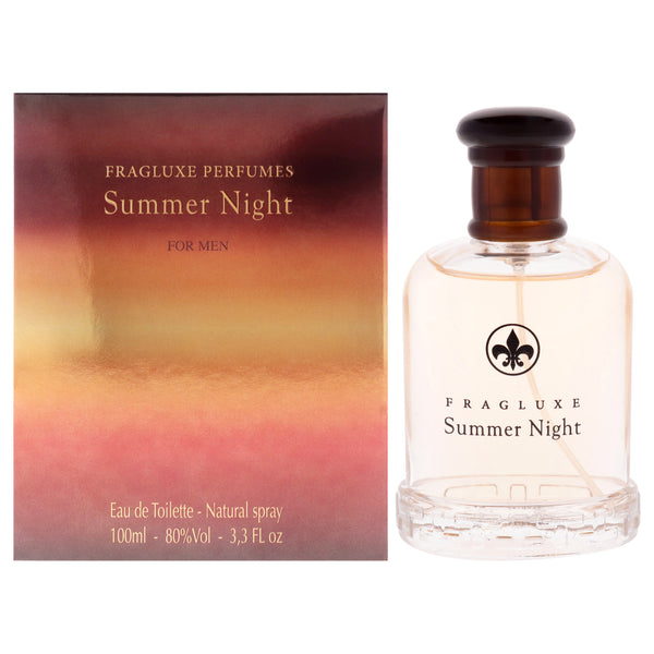 Fragluxe Summer Night by Fragluxe for Men - 3.3 oz EDT Spray