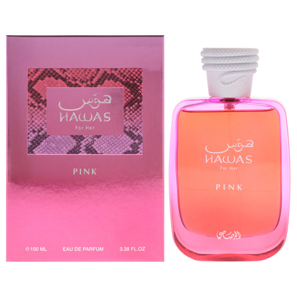 Rasasi Hawas Collection - Hawas Pink by Rasasi for Women - 3.38 oz EDP Spray