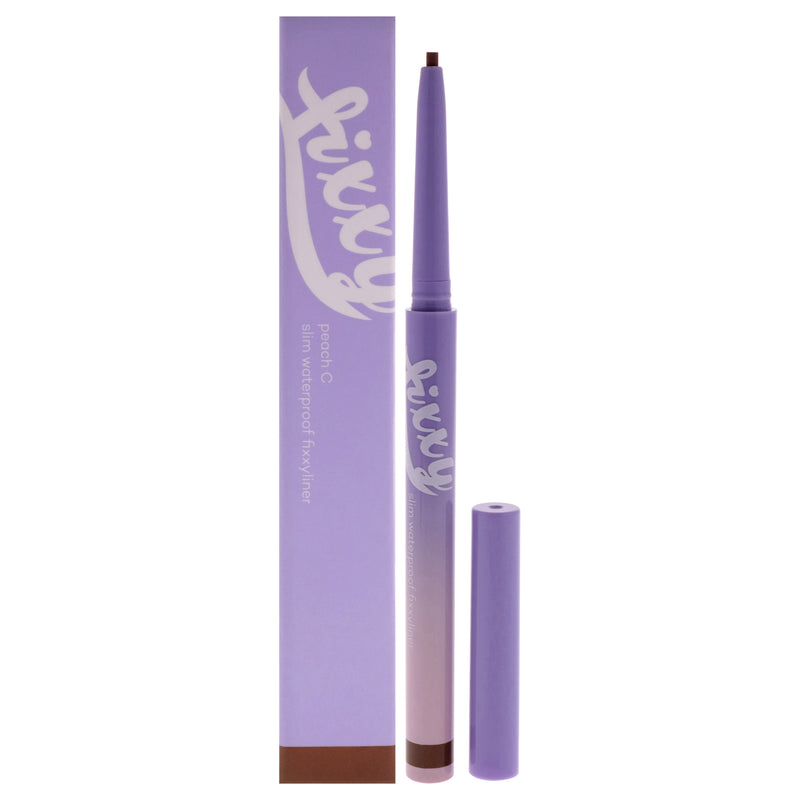 Peach C Slim Waterproof Fixxyliner - 03 Soft Brown by Peach C for Women - 0.04 oz Eyeliner