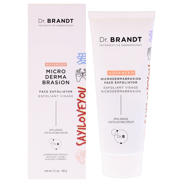 Dr. Brandt Advanced Microdermabrasion Face Exfoliator by Dr. Brandt for Unisex - 2.1 oz Exfoliator