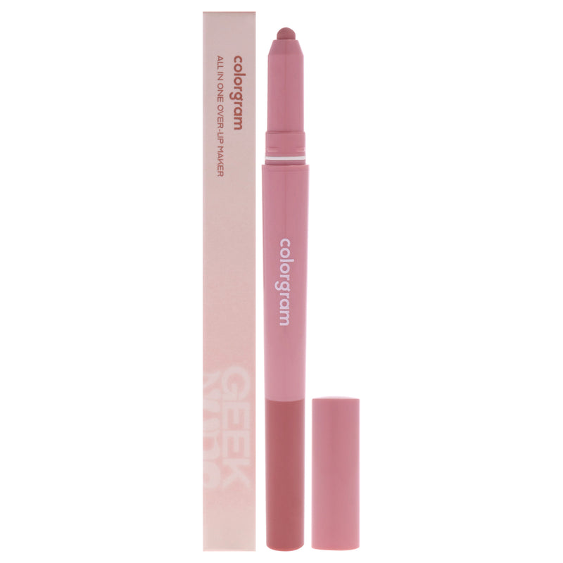 Colorgram All In One Over-Lip Maker - 06 Rose Beige by Colorgram for Women - 0.024 oz Lip Pencil