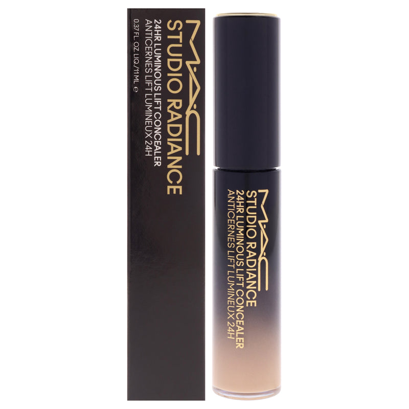 MAC Studio Radiance 24HR Luminous Lift Concealer - NC17 Light Beige with Neutral Udertone by MAC for Women - 0.37 oz Concealer