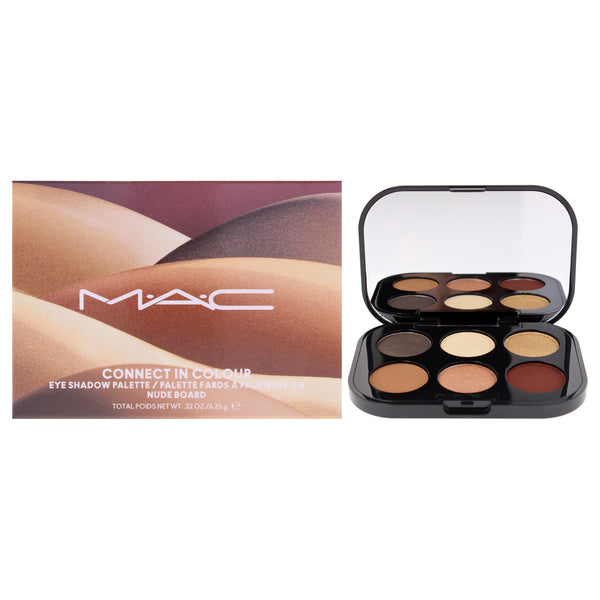 MAC Connect In Colour Eye Shadow Palette - Nude Board by MAC for Women - 0.22 oz Eye Shadow