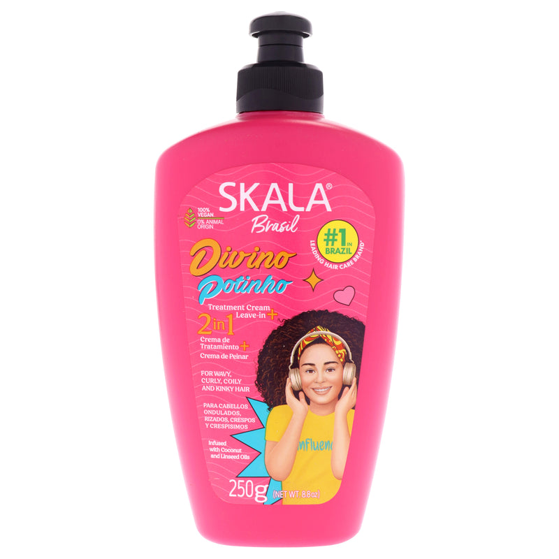 Skala 2in1 Divine Curly Leave-In Conditoner by Skala for Kids - 8.8 oz Leave-In Conditioner