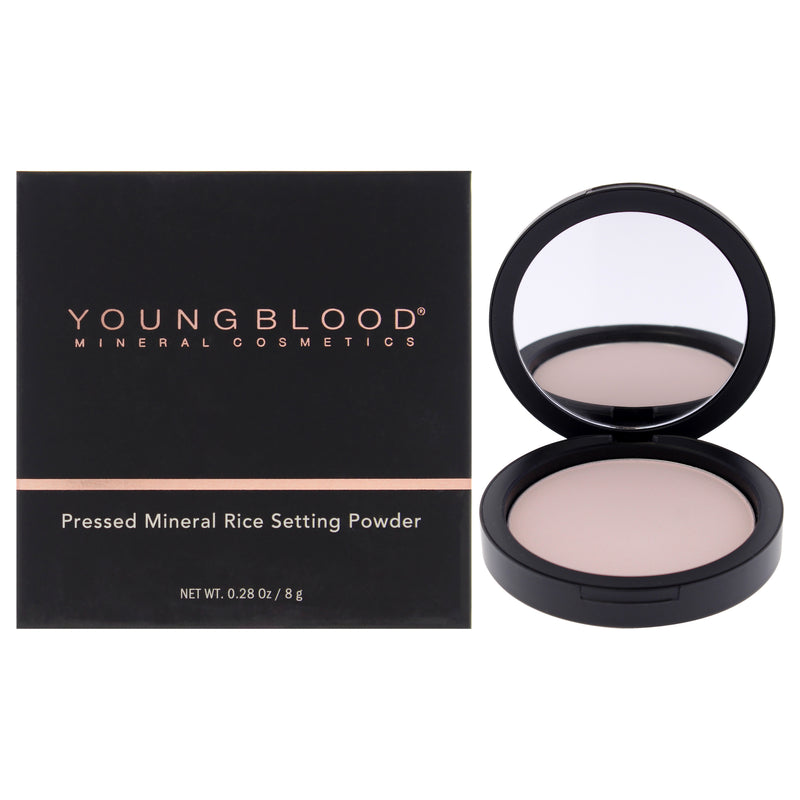 Pressed Mineral Rice Setting Powder - Pink by Youngblood for Women - 0.28 oz Powder