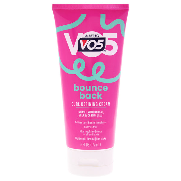 Alberto VO5 Bounce Back Curl Defining Cream by Alberto VO5 for Unisex - 6 oz Cream