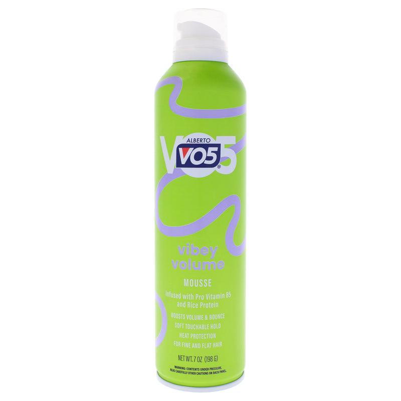 Alberto VO5 Vibey Volume Mousse by Alberto VO5 for Unisex - 7 oz Mousse
