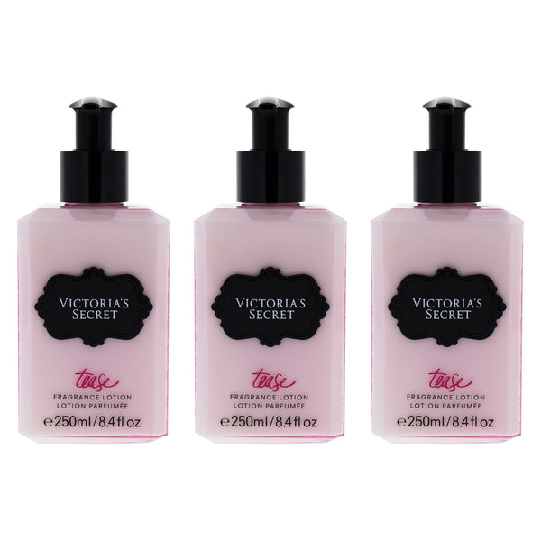 Victoria's Secret Tease by Victorias Secret for Women - 8.4 oz Body Lotion - Pack of 3