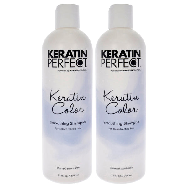 Keratin Perfect Keratin Color Shampoo by Keratin Perfect for Unisex - 12 oz Shampoo - Pack of 2