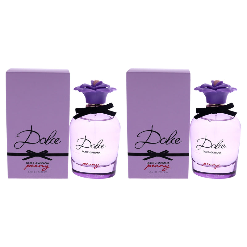 Dolce & Gabbana Dolce Peony by Dolce and Gabbana for Women - 2.5 oz EDP Spray - Pack of 2