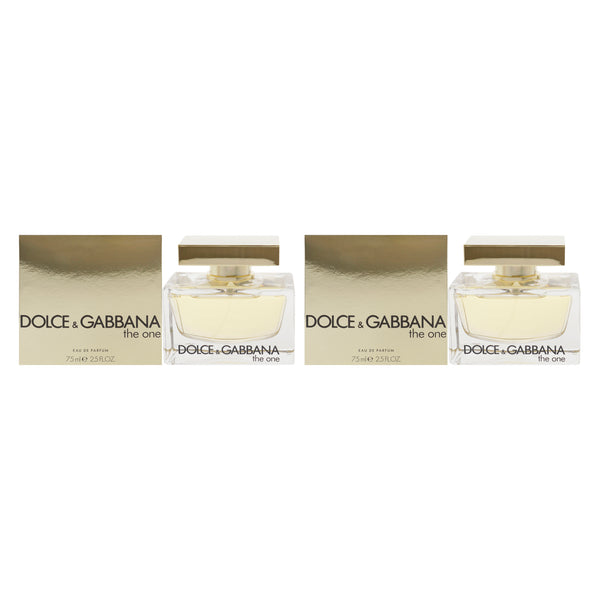 Dolce & Gabbana The One by Dolce and Gabbana for Women - 2.5 oz EDP Spray - Pack of 2