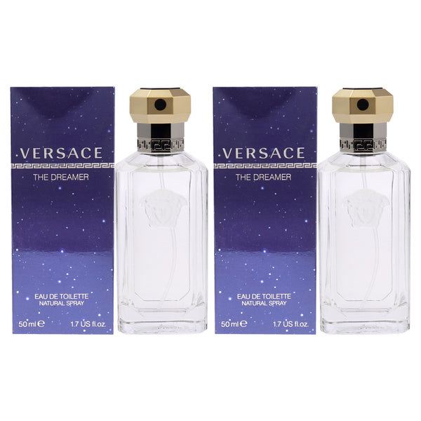 Versace Dreamer by Versace for Men - 1.7 oz EDT Spray - Pack of 2