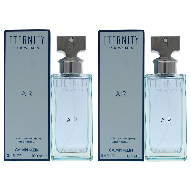 Calvin Klein Eternity Air by Calvin Klein for Women - 3.4 oz EDP Spray - Pack of 2