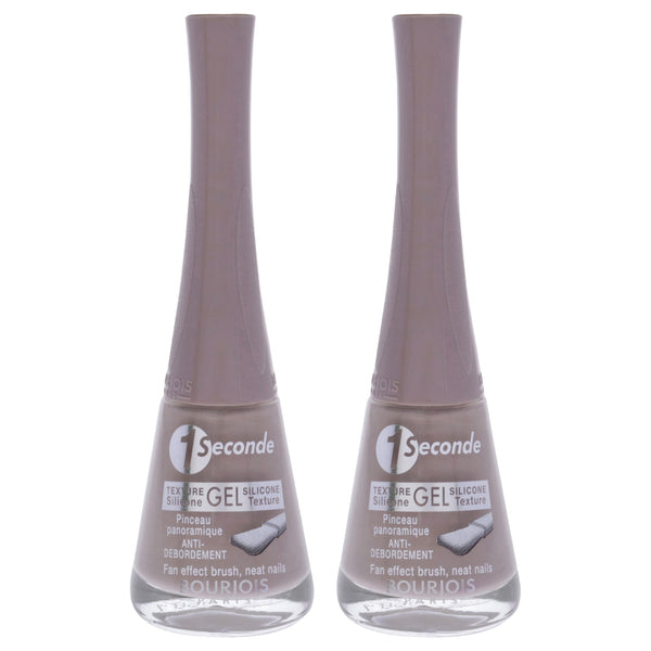 1 Seconde - 55 A-Greigee by Bourjois for Women - 0.3 oz Nail Polish - Pack of 2
