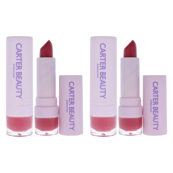 Carter Beauty Word of Mouth Velvet Matte Lipstick - Louise by Carter Beauty for Women - 0.16 oz Lipstick - Pack of 2
