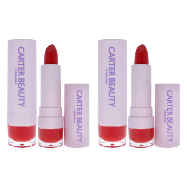 Carter Beauty Word of Mouth Velvet Matte Lipstick - Melanie by Carter Beauty for Women - 0.16 oz Lipstick - Pack of 2