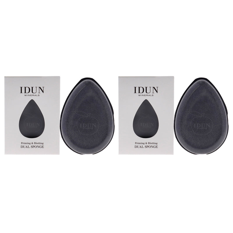 Idun Minerals Primer and Blotting Dual Sponge - 049 by Idun Minerals for Women - 1 Pc Sponge - Pack of 2